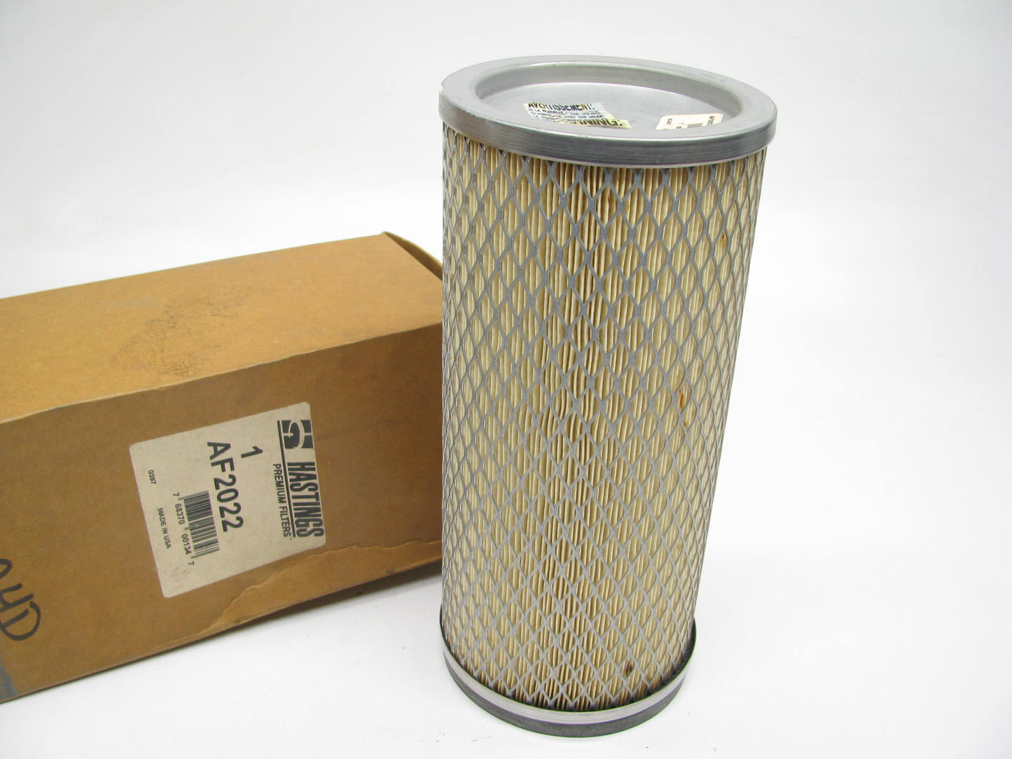 Hastings AF2022 Inner Air Filter For Massey-Ferguson Tractors