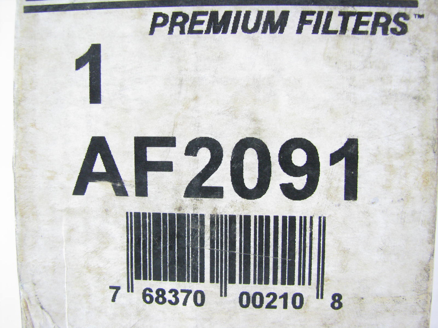 Hastings AF2091 Air Filter Replaces CA7207SY 46304 LAF8218 PA2748 P606081