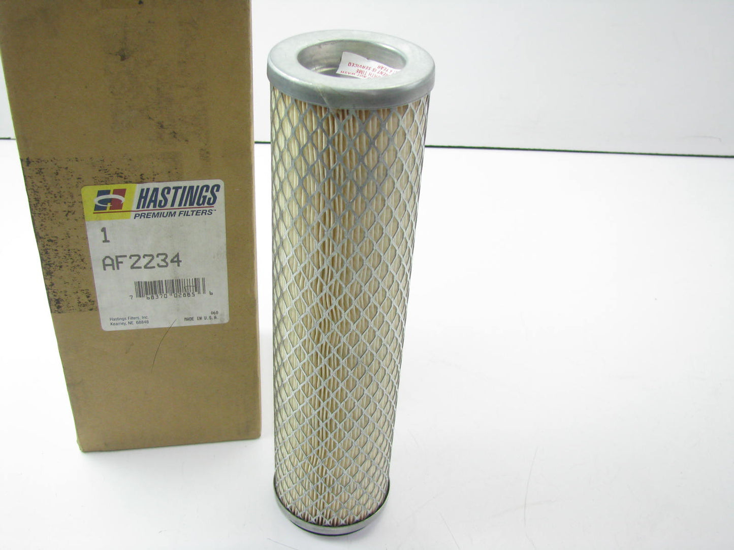 Hastings AF2234 Inner Air Filter For Massey Ferguson Equipment - 46408