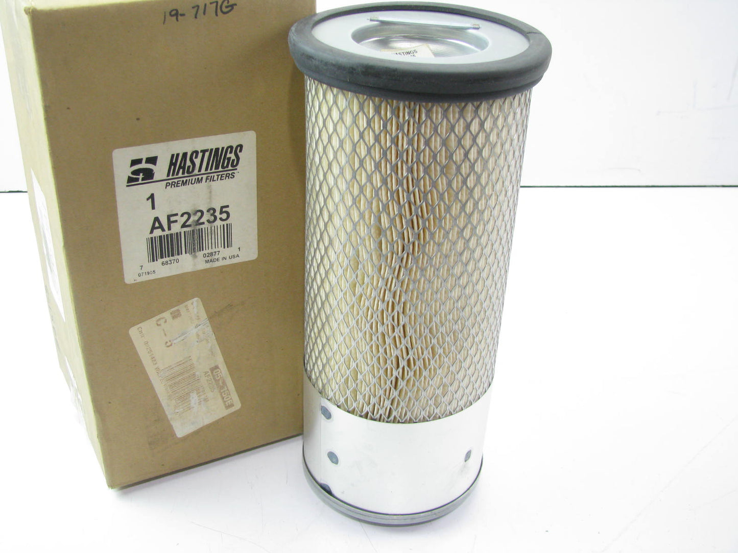 Hastings AF2235 Outer Air Filter For Massey Ferguson Tractors