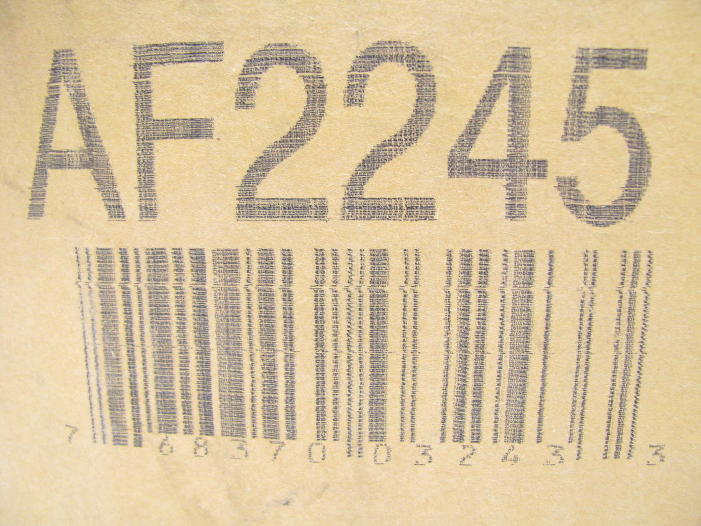 Hastings AF2245 Air Filter Replaces CA7710 46434 RS3528 AF25279 P533109 88434