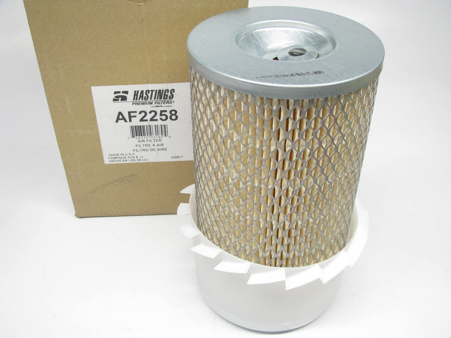 Hastings AF2258 Air Filter Replaces CAK8192 42180 AF4573K P606948 LAF8157