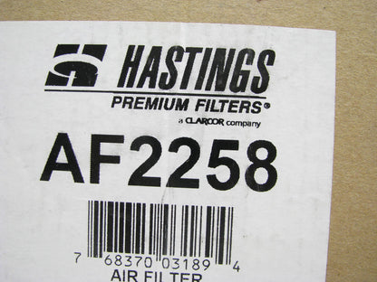 Hastings AF2258 Air Filter Replaces CAK8192 42180 AF4573K P606948 LAF8157