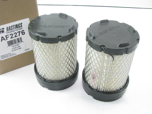 (2) Hastings AF2276 Air Filter Replaces CA7710SY 46435 LAF8481 AF25280 P778027