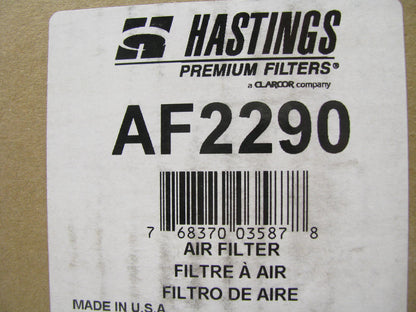Hastings AF2290 Air Filter Replaces CA9244 46701 A66024 LAF8145 AF25589 88701