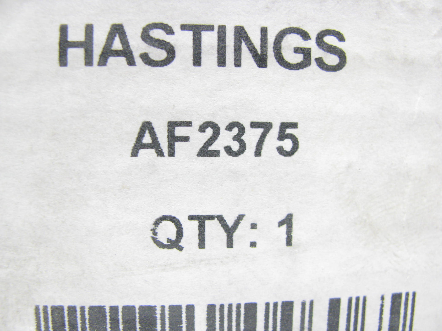 Hastings AF2375 Inner Air Element Filter For Bomag, Claas, Demag, Fendt, Liebher