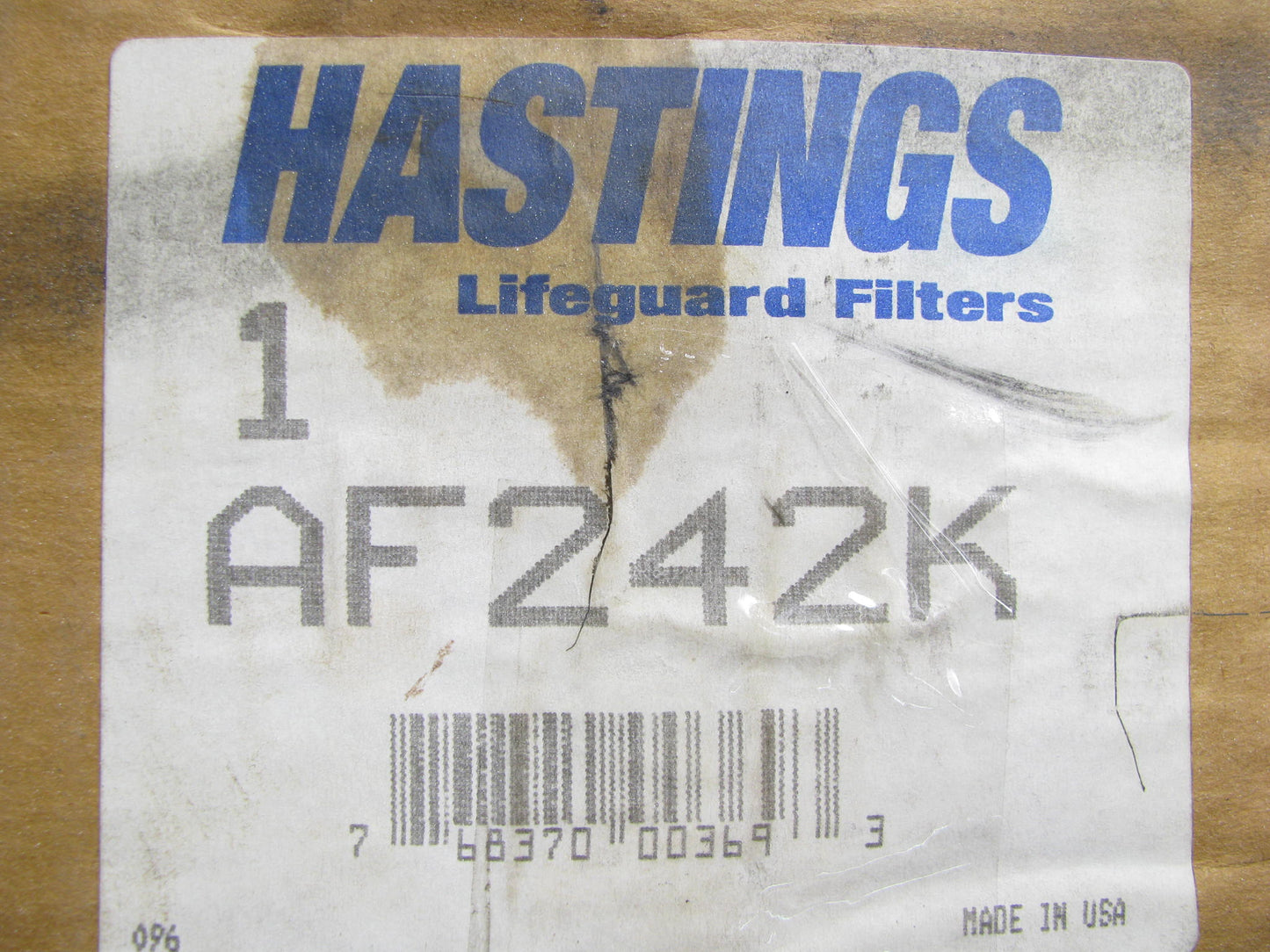Hastings AF242K Air Filter Replaces 3458844 42786 LAF8786 AF420K
