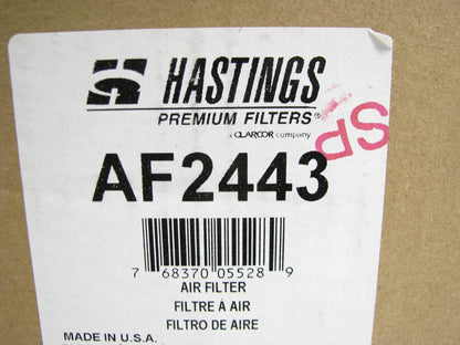 Hastings AF2443 Air Filter Replaces 49131 LAF2342 AF26395 P778994 RS3992 83131
