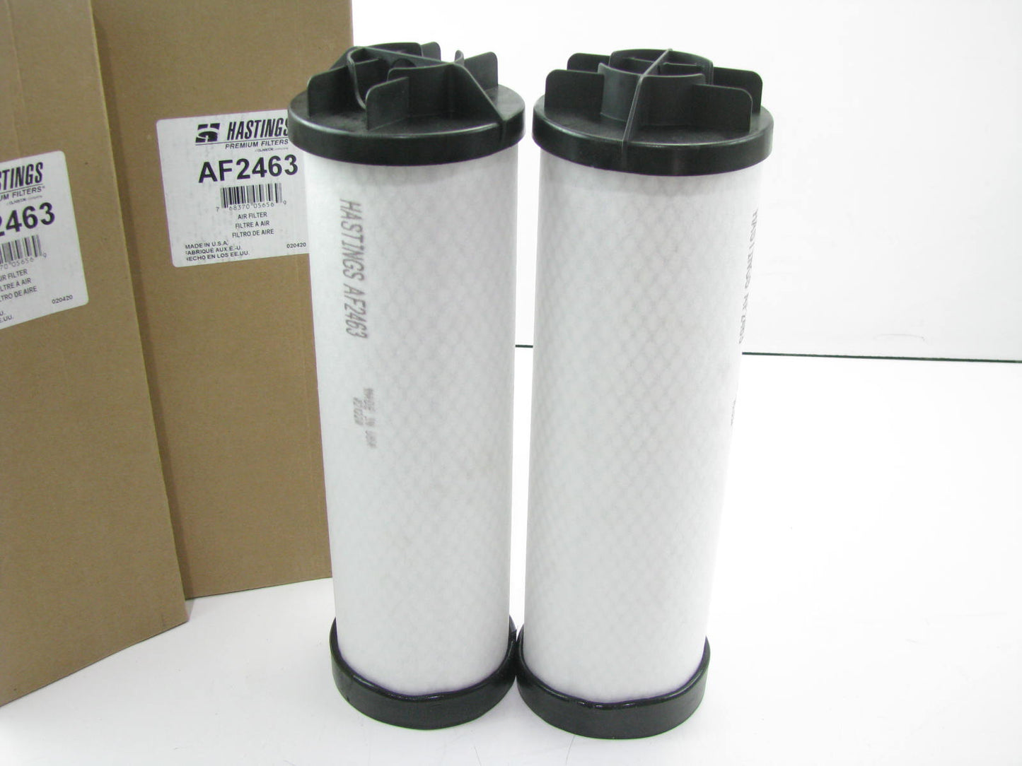 (2) Hastings AF2463 Air Filter Replaces CA10029SY 49782 LAF4602 AF26398 P782107