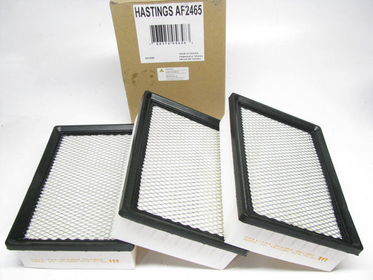 (3) Hastings AF2465 Cabin Air Filters For John Deere Skid Steer Loader