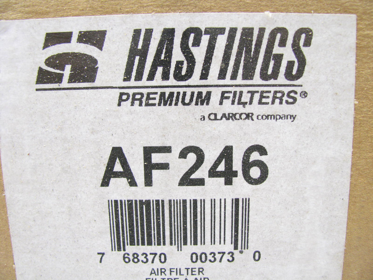 Hastings AF246 Air Filter Replaces CA546SY 46643 A64560 LAF8674 AF804M P153361