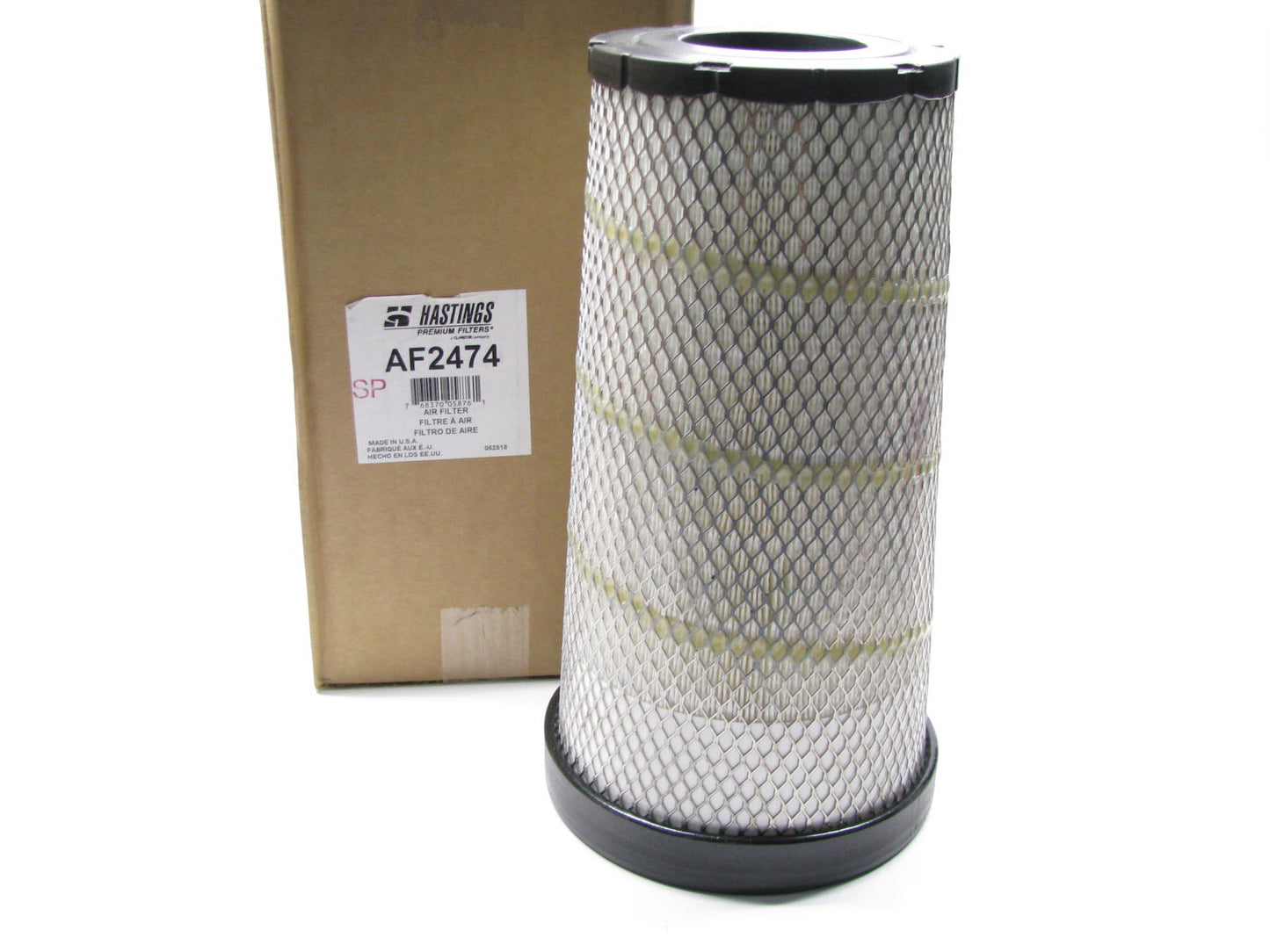 Hastings AF2474 Primary Air Filter For Donaldson FKB08 Series Housing