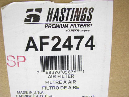 Hastings AF2474 Primary Air Filter For Donaldson FKB08 Series Housing