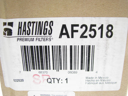 Hastings AF2518 Inner Air Filter For S160 S175 S185 S205 S220 Loaders