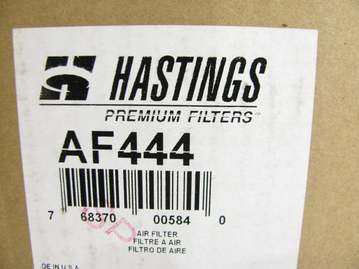 Hastings AF444 Air Filter For 1996-1998 Volvo WX 10.L-L6 Turbo Diesel