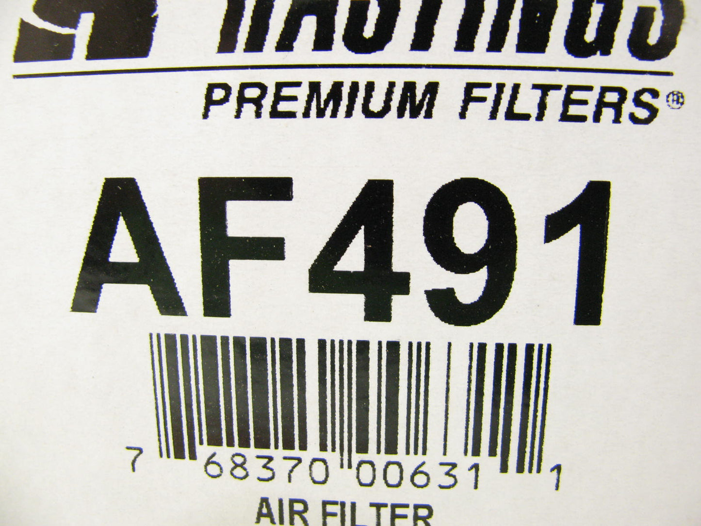 (2) Hastings AF491-2 Air Filter - HD Metal-End Air Filter - Inner