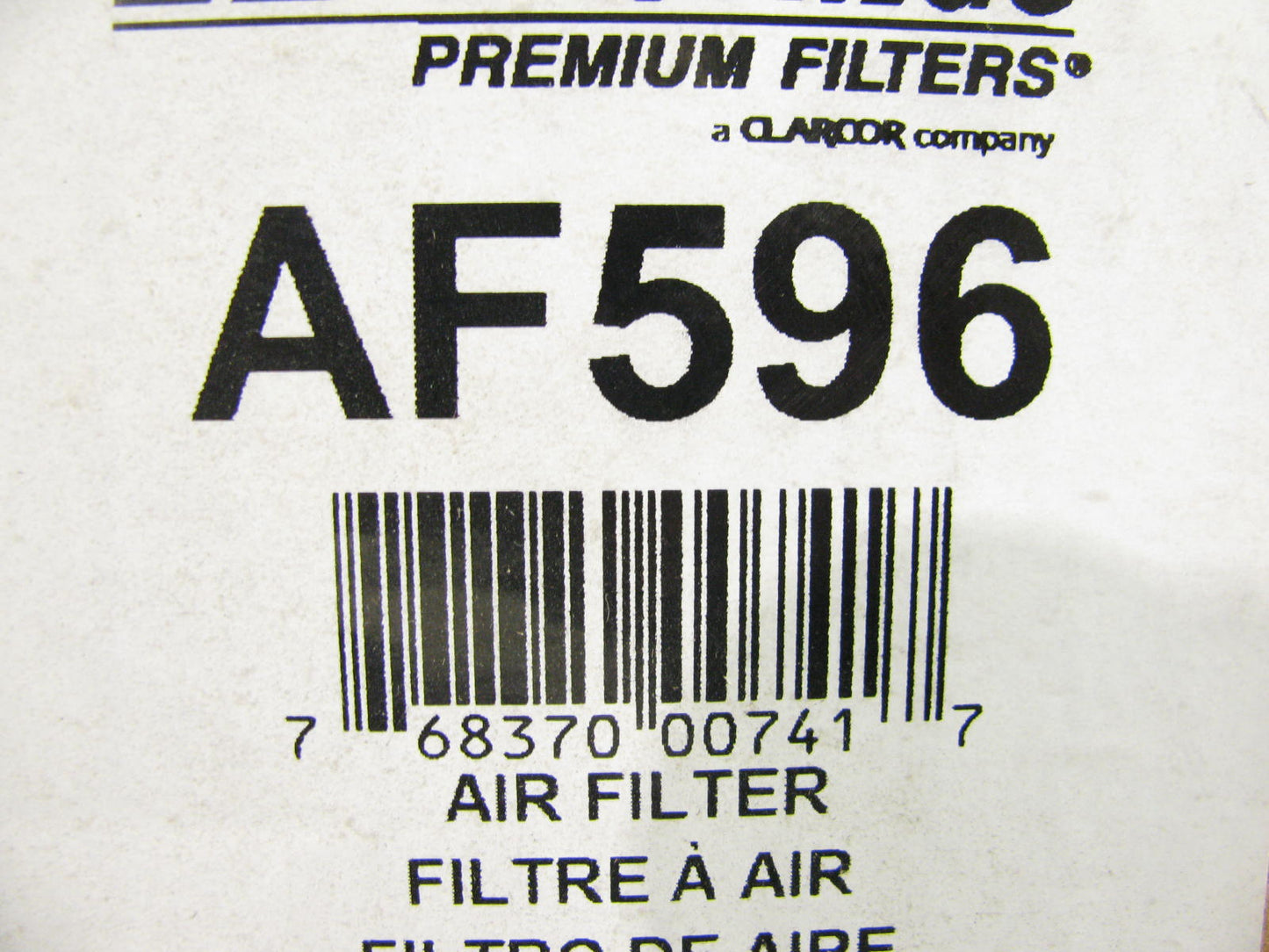 Hastings AF596 Air Filter Replaces 42533, CA4304, P526505, AF1855, PA2587