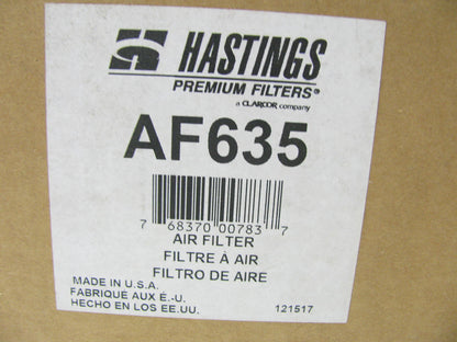 Hastings AF635 Engine Air Filter Replaces WIX 46554, Volvo 7362224, PA2405