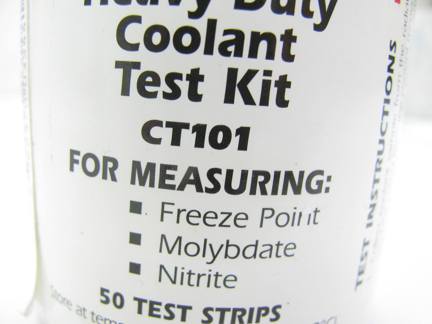 Hastings CT101 Coolant Test Kit For Use With Ethylene Glycol Systems Only