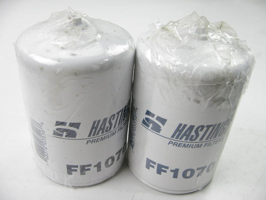 (2) Hastings FF1070 Fuel Filter Replaces P3401 33357 L60043 LK136C FF989 FS1280