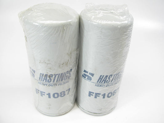 (2) Hastings FF1087 Fuel Filter Type 2