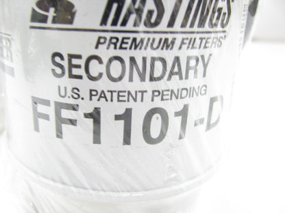 (2) Hastings FF1101-D Diesel Fuel Water Separator Filter Replaces PS7407A 33759