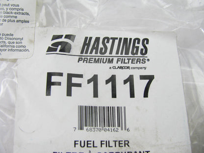 (2) Hastings FF1117 Fuel Filter Replaces C1166PL 33641 F60021 FF116 364F