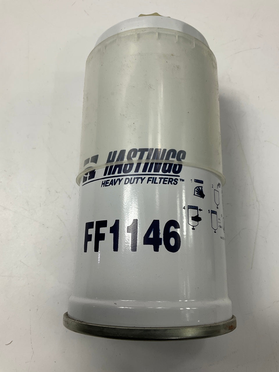 Hastings FF1146 Fuel Filter, Replaces MAHLE KC69 - For VW TDI Diesel