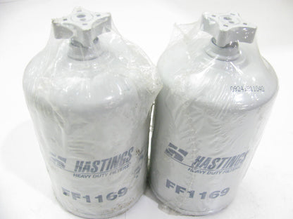 (2) Hastings FF1169 Diesel Fuel Water Separator Filters