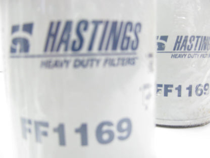 (2) Hastings FF1169 Diesel Fuel Water Separator Filters