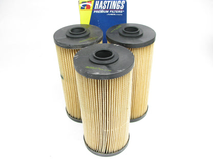 (3) Hastings FF1210 Fuel Filter For John Deere, Hitachi Excavators