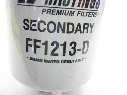 (2) Hastings FF1213-D Diesel Fuel Water Separator Filters