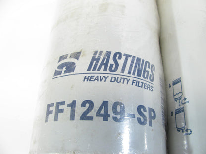 (2) Hastings FF1249-SP Fuel Water Separator Filter For CAT Equipment