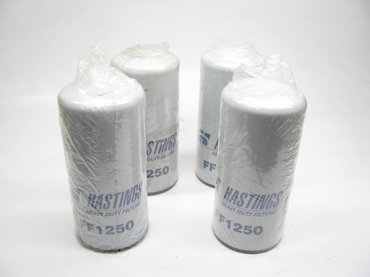 (x4) Hastings FF1250  Fuel Filter For Various Cummins QSK Tier 2 Series Engines