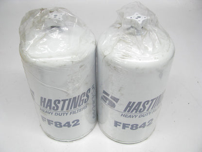 (2) Hastings FF842 Diesel Fuel Water Separator Filters