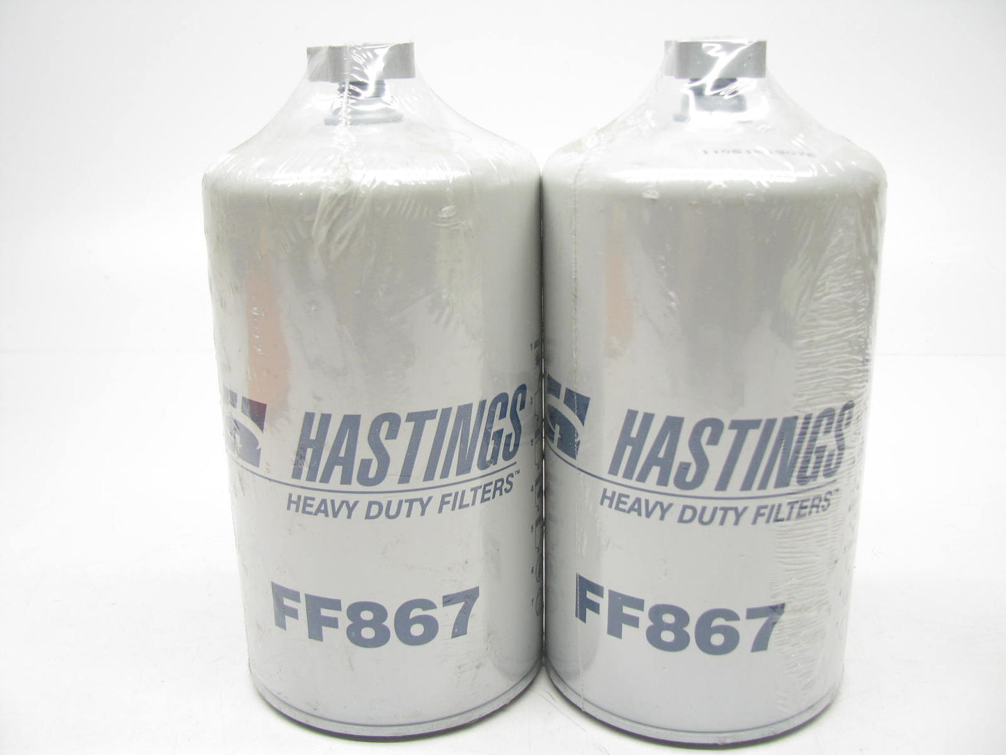 (2) Hastings FF867 Fuel Filter Replaces P1118 33341 F60132 LFP3854 FS1225 BF979