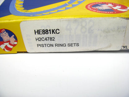 Hastings HE881KC Engine Piston Rings - Standard For 1993-1997 Hyundai 1.5L-L4