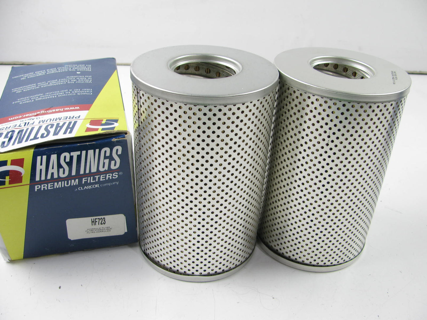 (2) Hastings HF723 Hydraulic Oil Filter Replaces C1671 51856 H40225 LP509-10