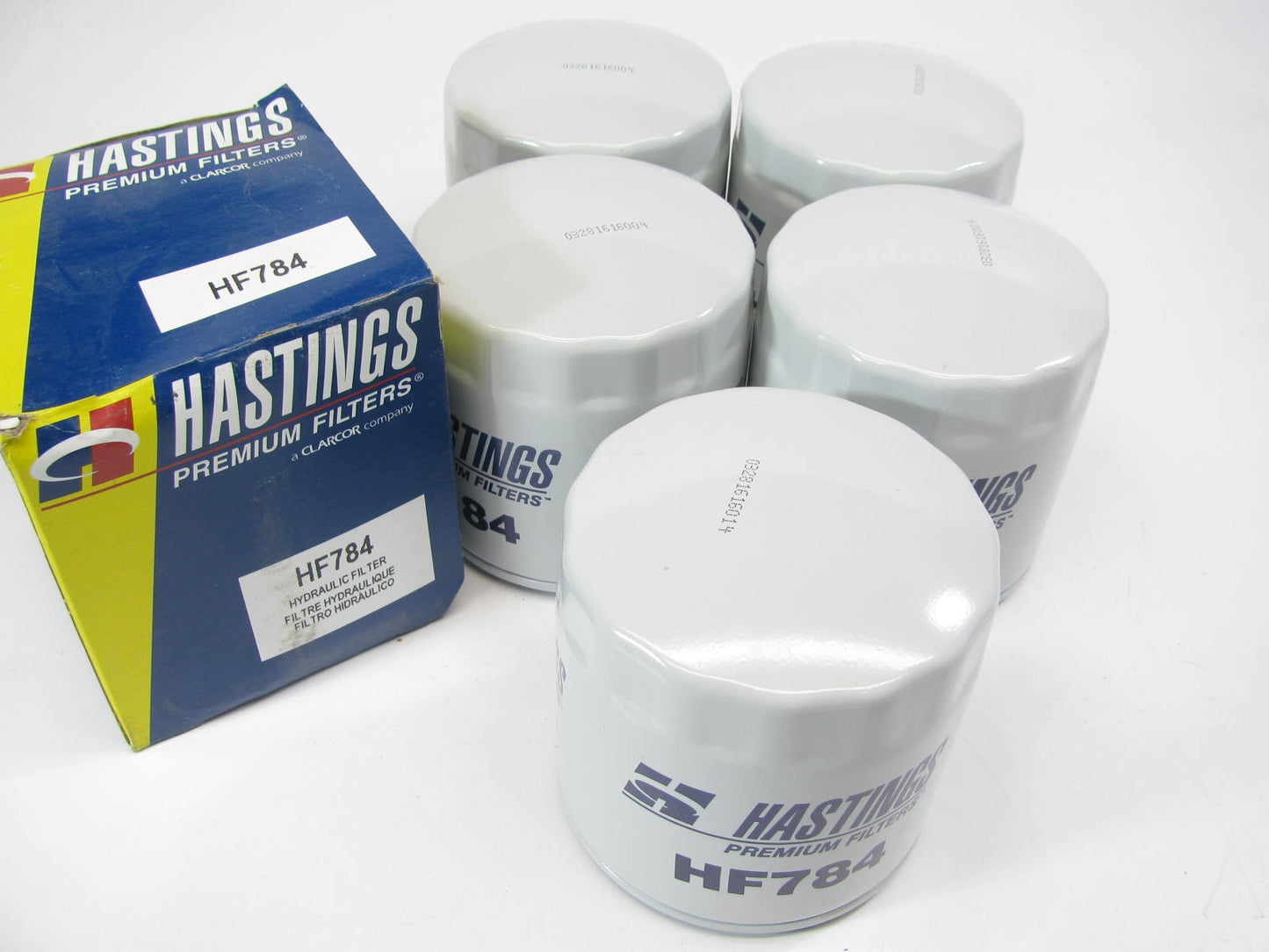 (5) Hastings HF784 Hydraulic Oil Filter Replaces 51410 PL20081 PH710 LF4015