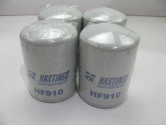 (4) Hastings HF910 Oil Filter Replaces PH3973 51601 L34733 LFP2238 812684 BT348