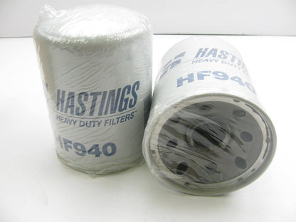 (2) Hastings HF940 Hydraulic Oil Filter Replaces P7252 57399 LFP8174 HF6777