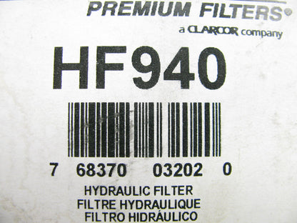 (2) Hastings HF940 Hydraulic Oil Filter Replaces P7252 57399 LFP8174 HF6777