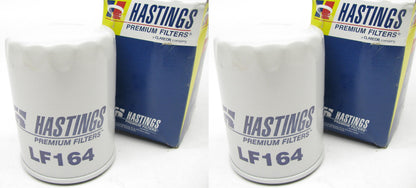 (2) Hastings LF164 Engine Oil Filters - PAIR