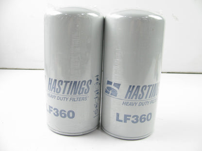 (2) Hastings LF360 Engine Oil Filter