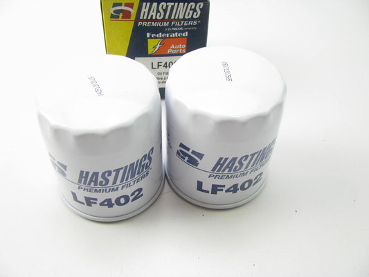 (2) Hastings LF402 Oil Filter Replaces PH3593A 51344 L14459 LFH4978 PF1127