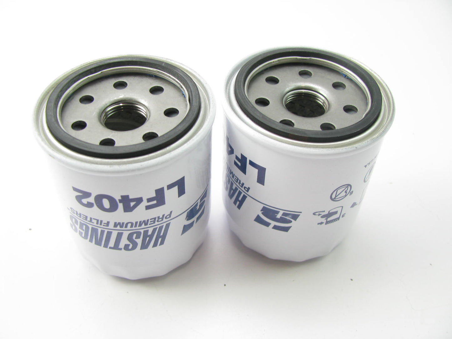 (2) Hastings LF402 Oil Filter Replaces PH3593A 51344 L14459 LFH4978 PF1127
