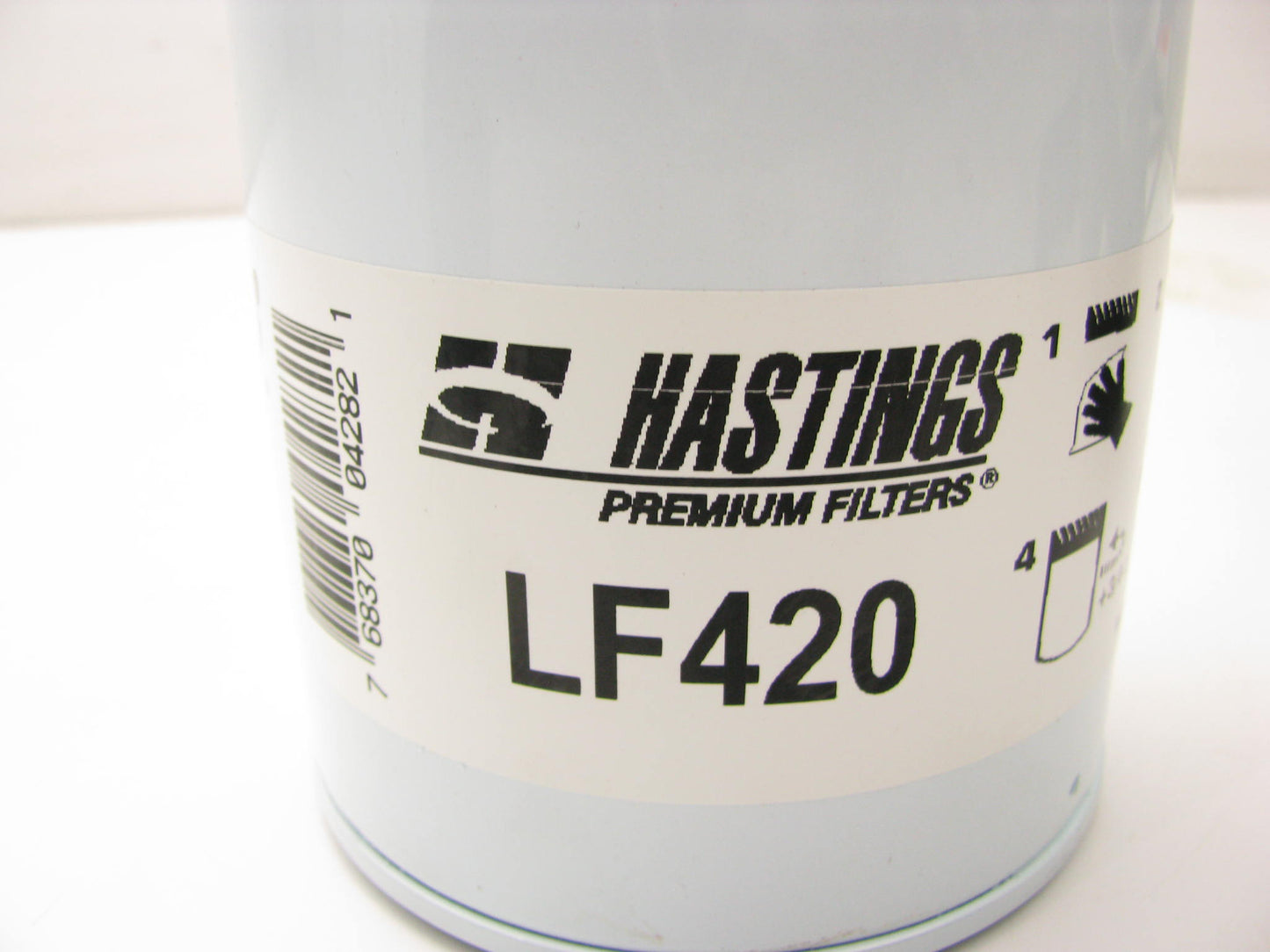 (2) Hastings LF420 Oil Filter Replaces PH5101 LF3482 85429 2137