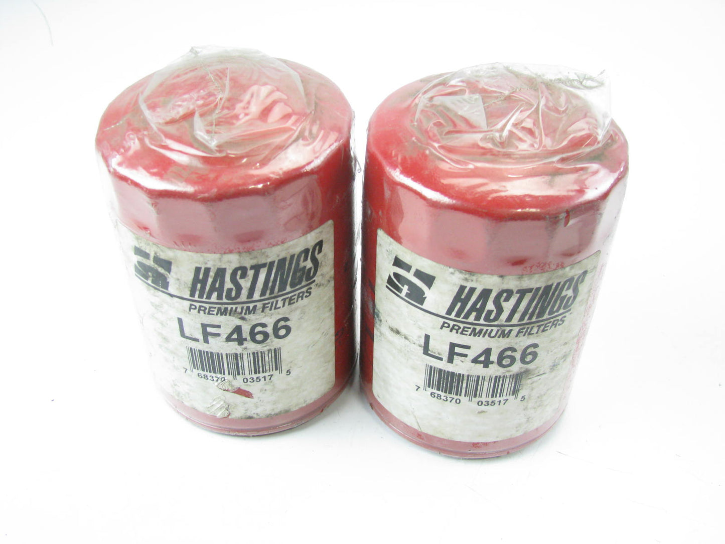 (2) Hastings LF466 Engine Oil Filter For Thermo-King