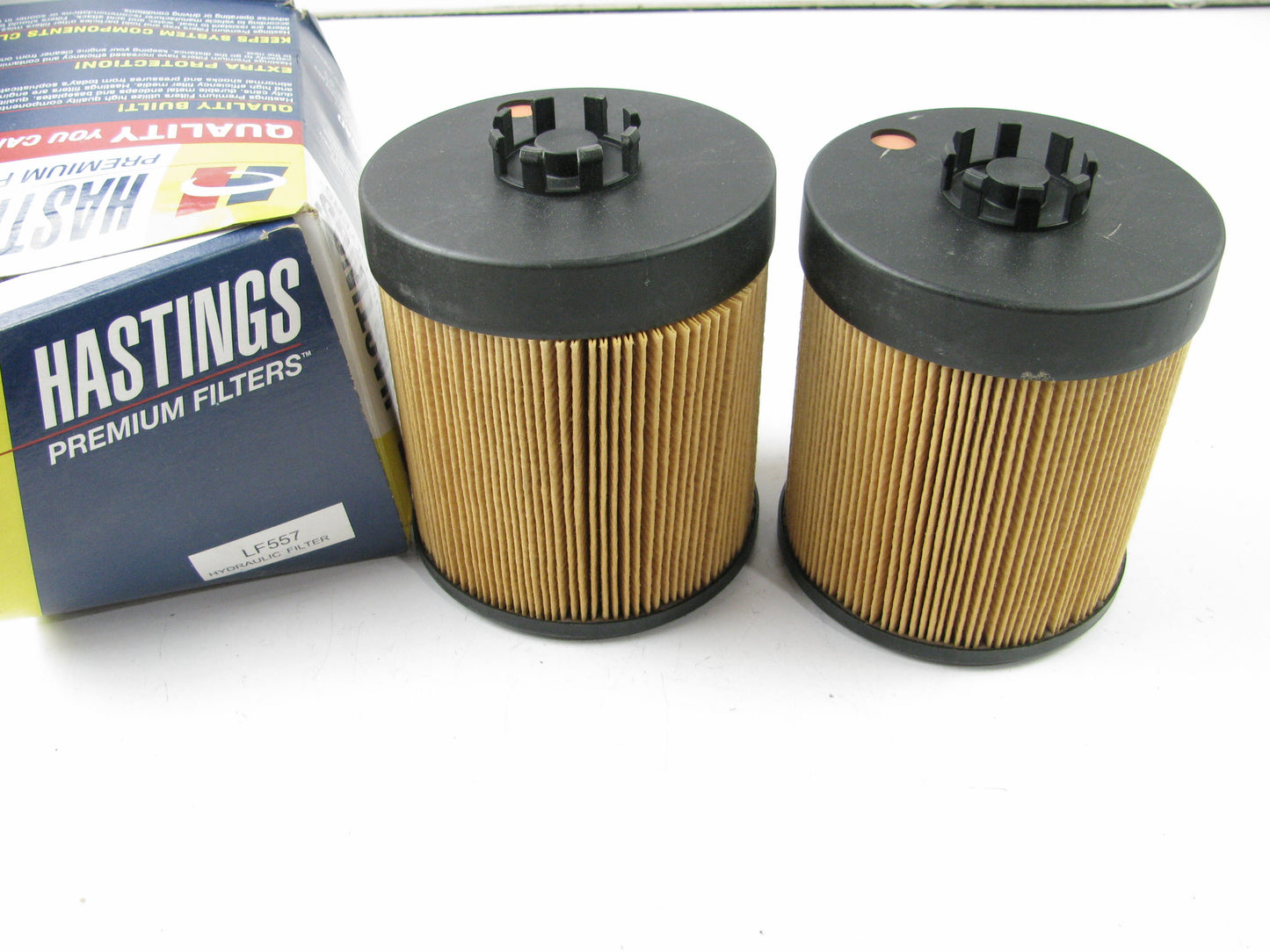 (2) Hastings LF557 Oil Filter Replaces CH10857 P7233 PEL2005 51370