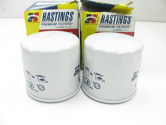 (2) Hastings LF585 Engine Oil Filter
